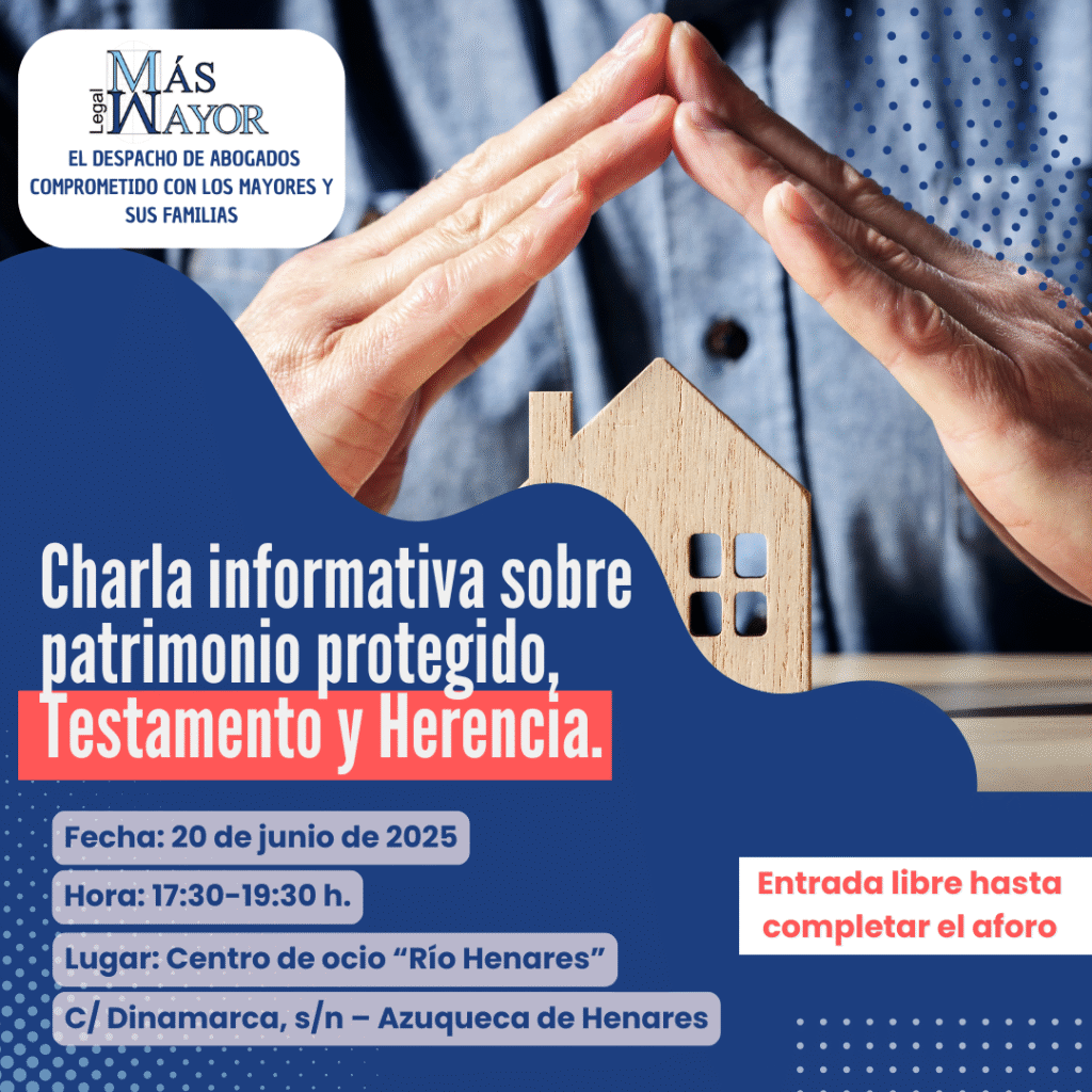 Próxima charla gratuita: Patrimonio Protegido, Testamento y Herencia Image Name