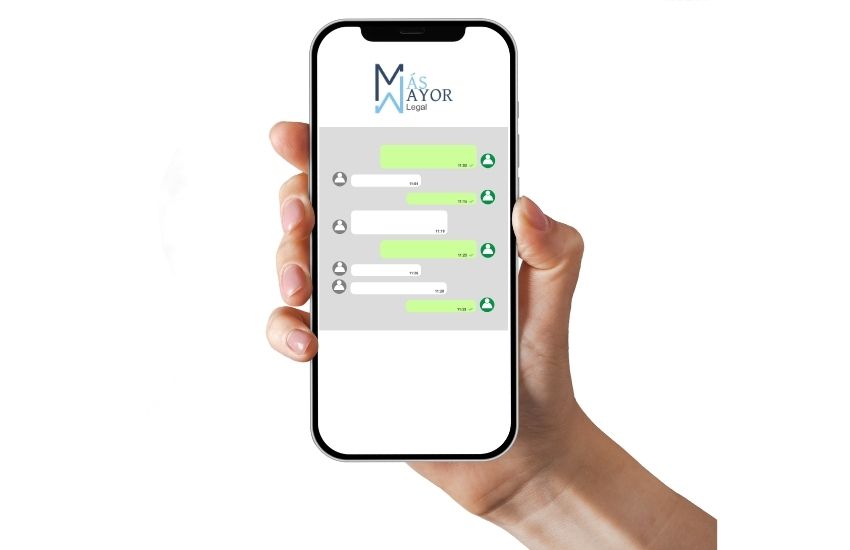Chat consulta jurídica online gratuita de Más Mayor Legal